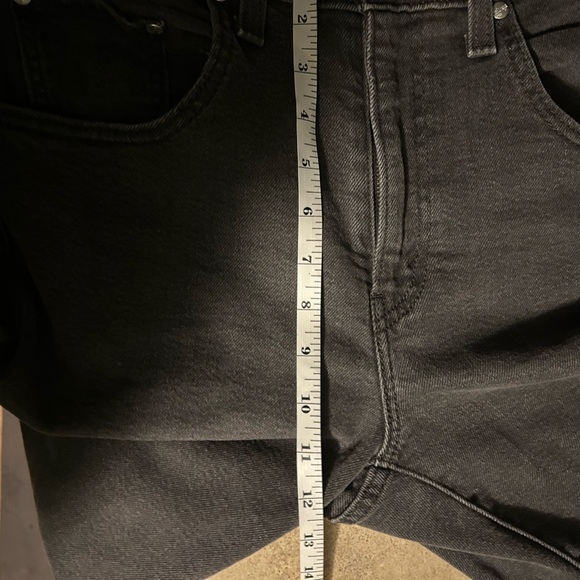 Levi’s Silvertab mom jeans - faded black high waisted retro mom style - Picture 12 of 14